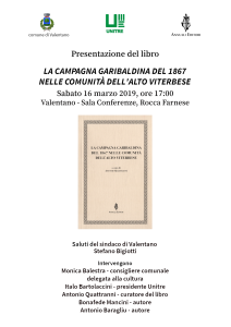 Campagna Garibaldina_Valentano