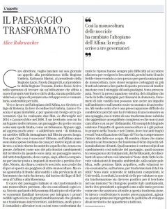 Alice Rohrwacher_Repubblica_nocciole