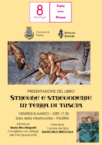locandina Faleria_presentazione Streghe e stregonerie in terra di Tuscia