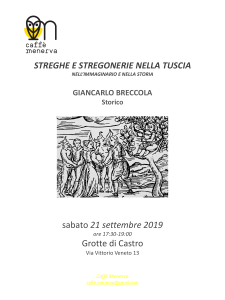 Streghe e stregonerie in terra di Tuscia_caffè Menerva