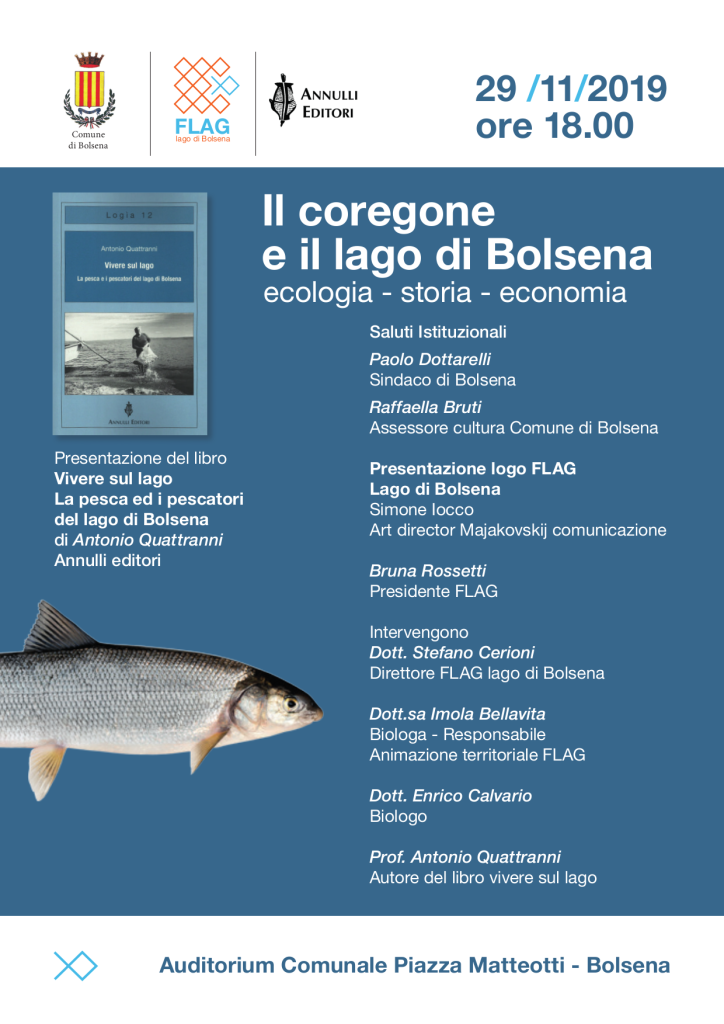 locandina Vivere sul lago a Bolsena_Flag